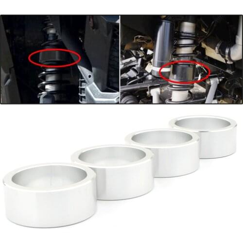 4x 2.5'' Suspension Spacer Lift Kit for Can-Am Bombardier Outlander 800 Silver