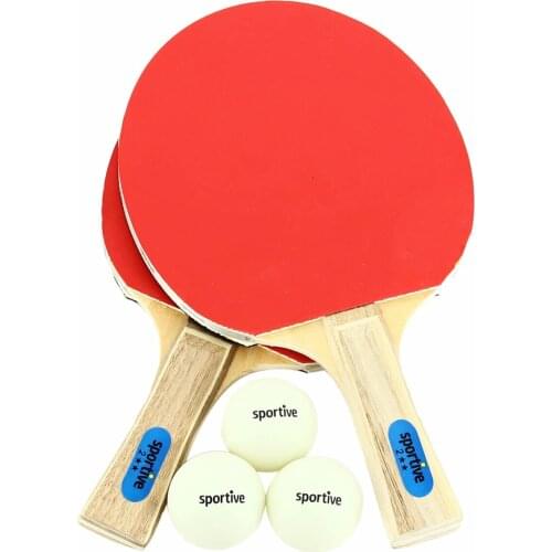 Hawk 2 Star Table Tennis Racket Set (2 Racket + 3 Ball)-339010-002