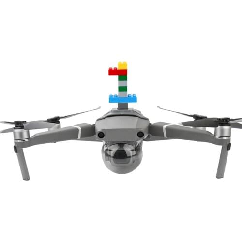 Multifunctional Top Mount Holder + LEGO for DJI MAVIC 2 Pro / Zoom Drone Extension Gopro Shock Absorber Support Accessories