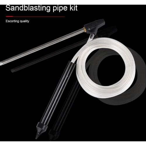 Pressure Washer Sandblasting Attachment with G1/4 Pipe Ceramic Connector Wet Sand Blaster Kit for Karcher K2 K3 K4 K5 K6 K7