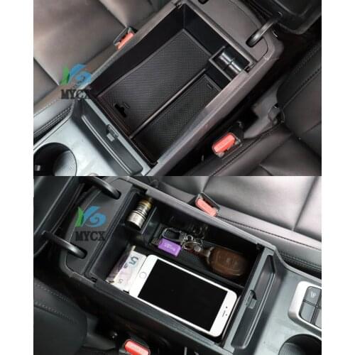 Dedicated to 2015-2018 new FOR Hyundai Tucson storage box Tucson interior modified central armrest box storage storage box