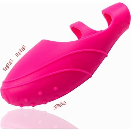 Finger Vibrator G Spot Clitoris Stimulator Dancing Vibrating Erotic Products Adult Lesbian Woman Sex Toys For Women Vagina