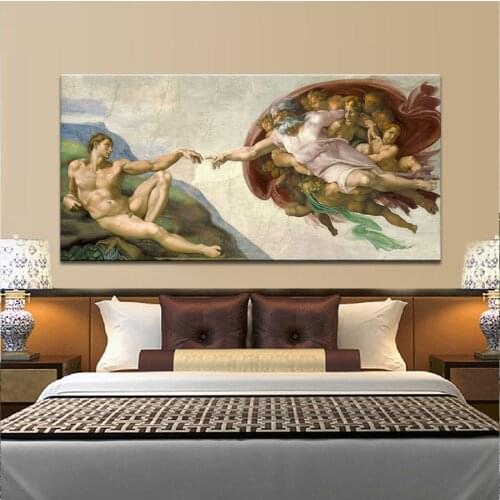 Sistine Chapel Ceiling Fresco of Michelangelo Diy 5d diamond painting diamond embroidery mosaic handmade pattern home decor