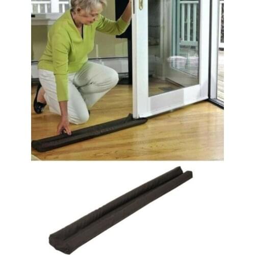 Foldable Under door Draft Stopper Easy To Install Door Seal Strip Weather Strip Sound Proof Windproof Strip Insect home hardware