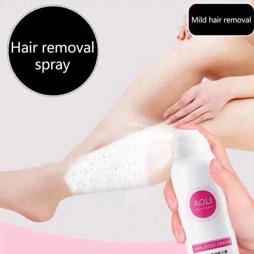 Painless Hair Removal Spray Panmeis Hair Remover Cream Foam Depilation Spray for Men Women Facial Legs Body Armpit Painless