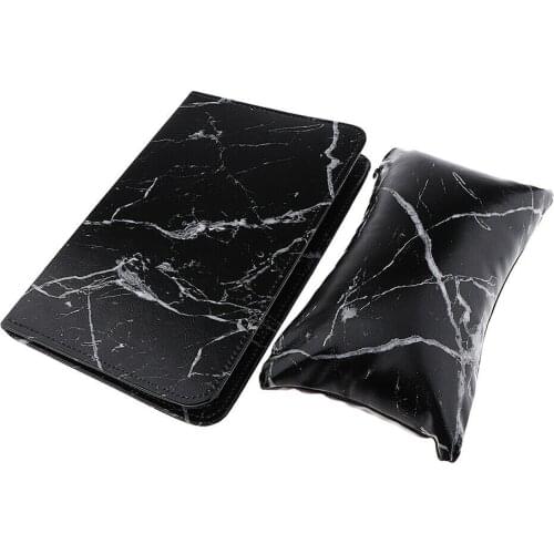 Stylish Fashion Nail Art Hand Rest Cushion Soft Sponge PU Leather Pillow Holder Armrests Mat Pad Nails Manicure Salon Tools