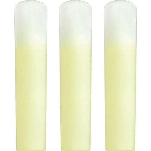 3Pcs/Set Clarinet Reeds Traditional Reed Strength Alto Saxophone Resin Reed