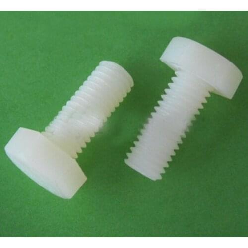 1pcs M16 PA66 Plastic Screws nylon Allen Hexagon insulation Hex bolt Screw Length 70mm-120mm
