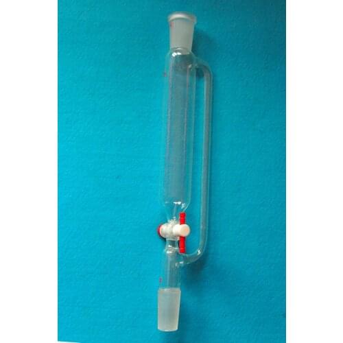 125ml,24/40,Glass Pressure Equalizing Additonal Funnel,PTFE Stopcock