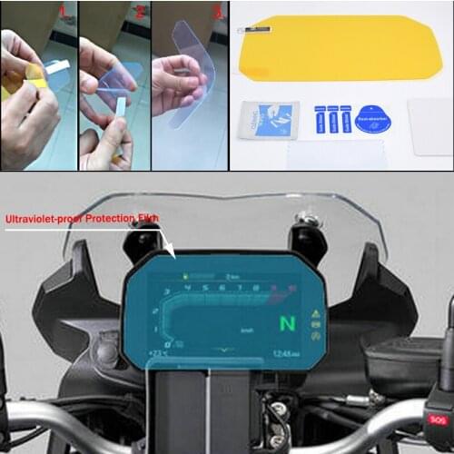2018 C400X Motorcycle Blu-ray Cluster Screen Scratch Protection Film Speedometer Cover Guard For BMW 2018 2019 C400X