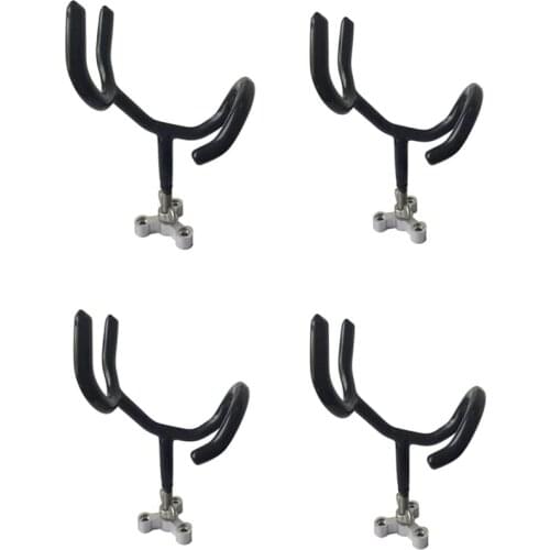 4Pcs Boat Rod Holder 20 Degree Angle Rod Holder with Mounting Base Fishing Pole Holder