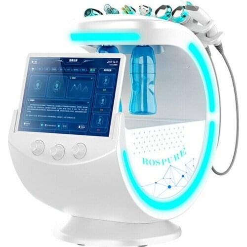 7 in 1 Oxygen Peel Aqua Hydrodermabrasion Facial Skin Care Machine Ultrasonic Hydra Dermabrasion Skin Cleansing Facial Care Tool