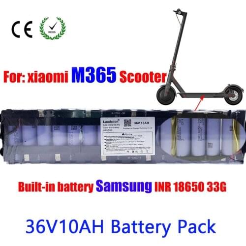 For Xiaomi M365 Pro Battery Pack Dedicated Electric Scoote High Quality 36V 10ah Built-in Samsung INR 18650 33G 10S3P 7.8AH 50KM