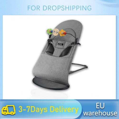 Baby Rocking Chair Child Cradle Bed Coax Baby Artifact Comfort Chair Newborn Baby Recliner with Baby Sleep Artifact