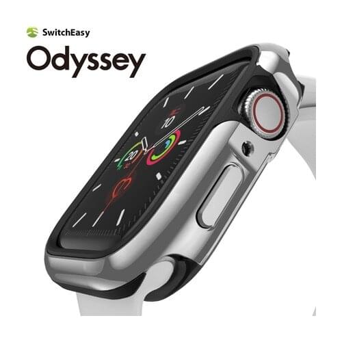 For Iwatch 5/6 Apple Watch 4 case stainless steel aluminum alloy iphone case metal 40/44 mm soft anti-drop SwitchEasy Men women