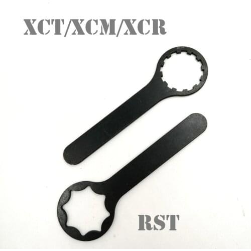 Bike Fork Part Repair Tool XCR XCM XCT / RST Locking Front Fork Cap Knob Control Cover Remove Installation Wrench Spanner