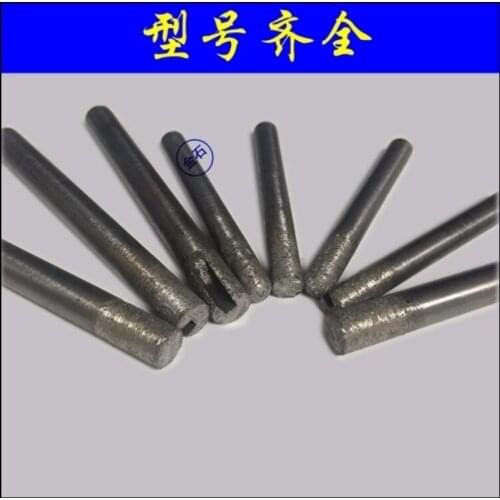 Stone ball cutting tools granite milling CNC carving slotting flat bottomed hollowed out characters hand tool NO.C0278