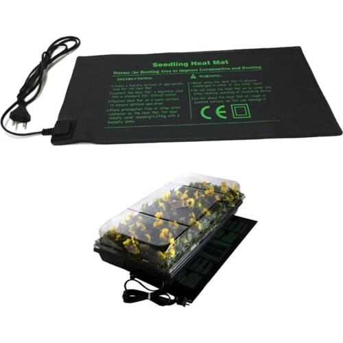 Seedling Heating Mat Vegetable Flower Garden Supplies Greenhouse Waterproof Plant Seed Germination Propagation Clone Starter Pad