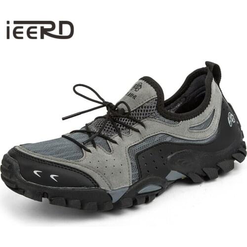 IEERD New Summer Women/Men Casual Shoes Mesh Breathable Outdoor Sneakers Men Travelling Footwear Unisex Sport shoes