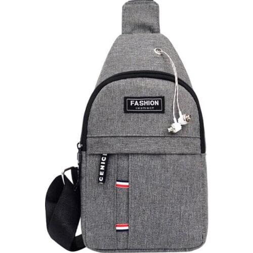 2021 Top Selling Mens Chest Bags Phone Bags Shoulder Leisure Cross Body Bags Multi-functional Canvas Card Holders for Men