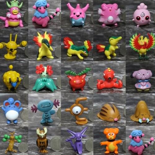 Pokemon Swinub Piloswine Ho-Oh Espeon Mareep Igglybuff Pocket Monster Anime Figures Collectibles