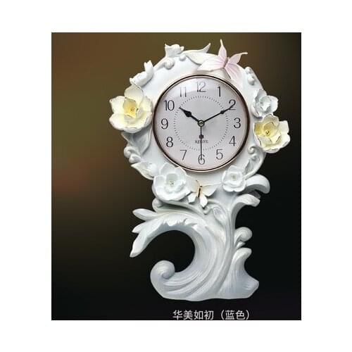 FU CARVED HOME DECORATION, MODERN MINIMALISM, CREATIVE RELIEF, SUPER MUTE, CLOCK DECORATION CLOCK, PRECISE TIME TRAVEL,ARTISTIC