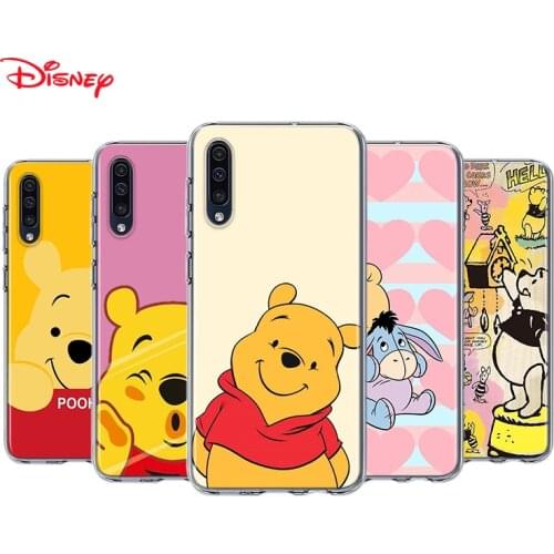 Silicone Cover Winnie The Pooh For Samsung Galaxy A90 A80 A70 A70S A60 A50 A40 A30S A20S A20E A10 A10E Phone Case