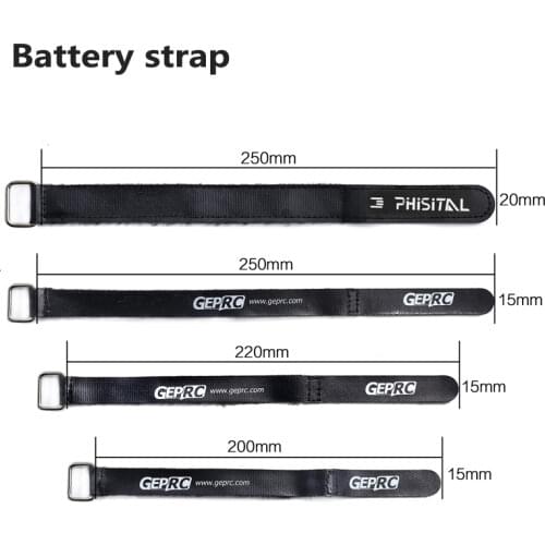 GEPRC Super Magic Tape Tie Battery Strap Ribbon Belt Wear-resistant Cable Holder for DIY RC Drone FPV Quadcopter Acces