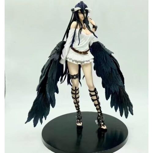 Japan Anime Overlord Albedo Sexy Girl Anime Cartoon Action Figure PVC Toys Collection Figures For Kids Children Christmas Gifts