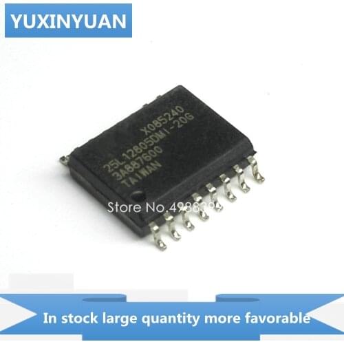 YUXINYUAN 10PCS/LOT MX25L12805DMI-20G MX25L12805DMI 20G MX 25L12805DMI-20G 25L12805 SOP16 in stock in stock