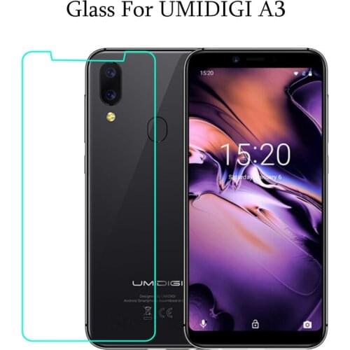 Tempered Glass for Umi A3 Screen Protector Phone Replacement Easy To Install Film Glass 5.5 inch For Umidigi A3 Film 9H 2.5D