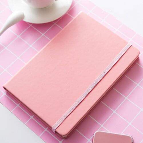 Hard Cover Notepad Notebook Business Stationery Office Ruled Line Journal