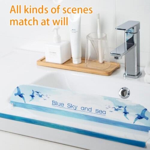 1pc New Kitchen Water Splash Guard Dish Washing Baffle Board With Viscose Sink Anti-Splash Proof Retaining Plate Kitchen Gadget