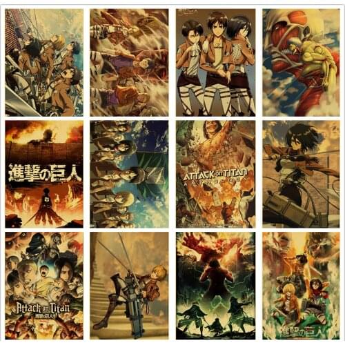 5D DIY Diamond Painting Portrait Japanese Anime Attack On Titan Full Drill Diamond Embroidery Cross Stitch Mosaic Bar Home Decor
