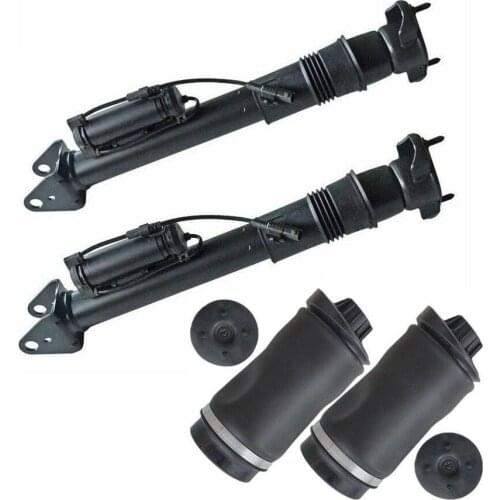AP02 4pcs Rear Air Suspension Shock Air Spring for Mercedes W251 V251 R Class 2513200425 2513200325 2513203131 2513202931