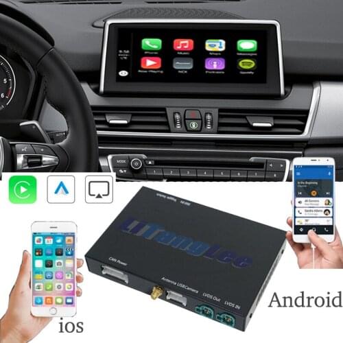 Car Camera Carplay Decoder Adapter For BMW 2 F22 F23 F45 F46 NBT EVO Mirror Link Display Android Auto Play 360 BirdView