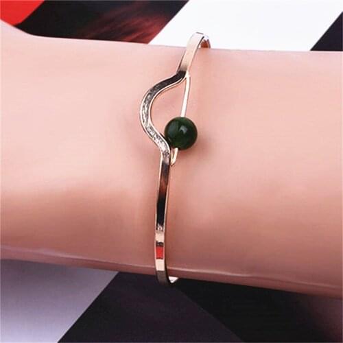 Flowery Fire Stone Bracelets