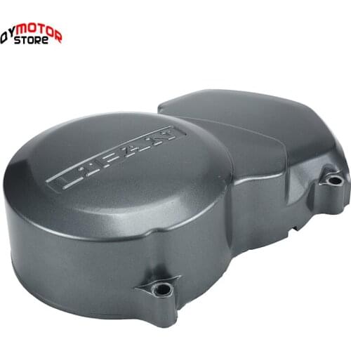 Motorcycle Magnetor Stator Cover Front Sprocket Cover For lifan 50 70 90 110 125 140 150cc Horizontal Kick Starter Engines Parts