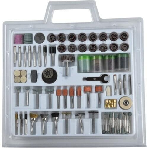 Rotary Tool Accessory Kit, 216 Pieces, for Sanding/ Polishing/ Cutting / Carving Wood, Stone, Jewelry, Glass, Ceramic