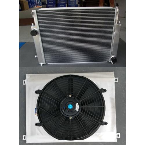 NEW PERFORMANCE FOR 1992-1999 BMW E36 M3 325 328 M3 MT + SHROUD & FAN KIT 92 93 94 95 96 97 98 99 2ROW ALL ALUMINUM RADIATOR