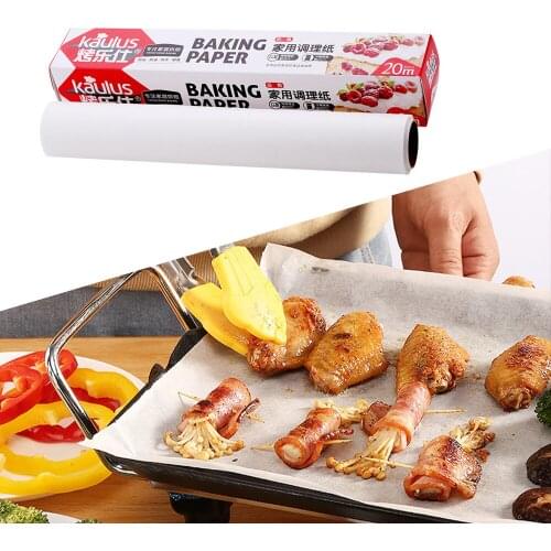 Roll Baking Paper Non Stick Heat Resistant Pan Liner Cookie Sheet Oven Microwave Grill Mat Kitchen Gadgets Baking Accessories