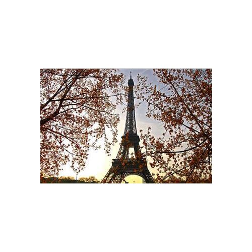 France Sky Pari Art print Silk poster Home Wall Decor