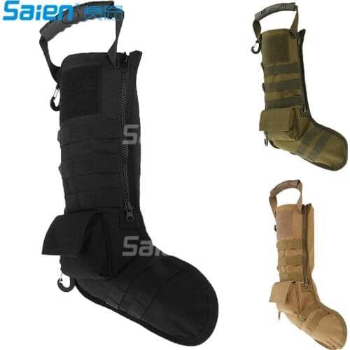 Sports Safety Tactical Christmas Stocking 2018 new Christmas gift bag Christmas socks ornaments socks gift bag