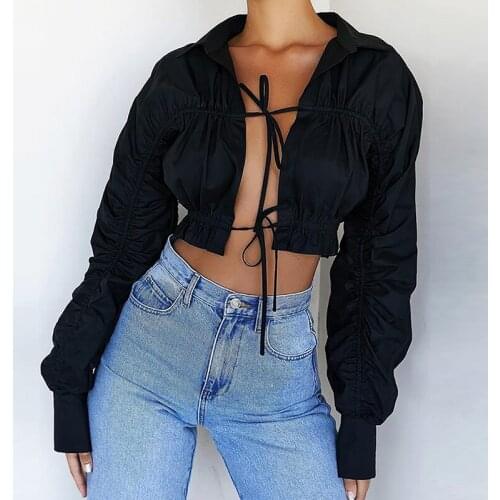 Черные блузки Szykowny China At AliExpress