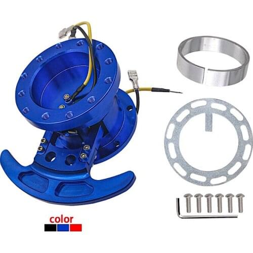 Universal Steering Wheel Colourful Racing Quick Release Hub Kit High Performance Removable Body Adapter Boss Kit