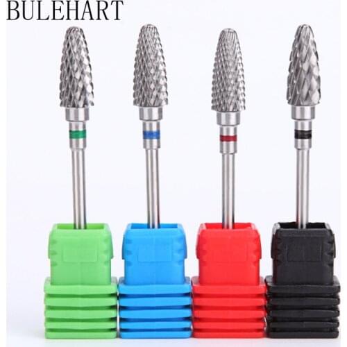 Tungsten Steel Milling Cutters For Manicure, Removing Gel Polish Nail Drill Bits Electric Equipment Tools
