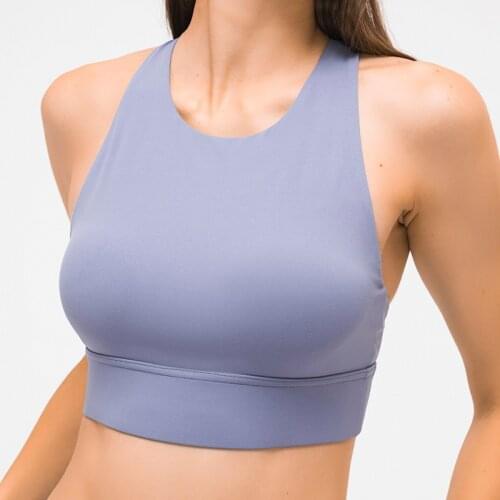 Women Sports Bra Padded High Impact Support Gym Tank Top Push Up Yoga Underwear Bra Fitness Workout Vest