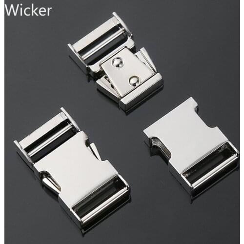 15Mm Quick Side Release Buckle for Dog Collar Outdoor Camping Backpack Bag DIY Paracord Bracelet Hardware Part Belt Buckle 2 pcs