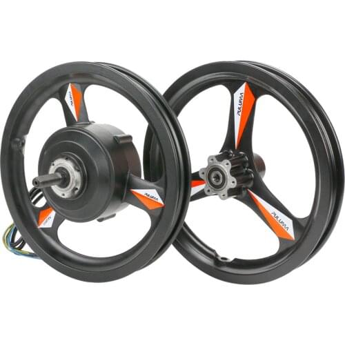 36V 48V 250W 14Inch Electric Bicycle Magnesium Alloy Integrated Wheel Hub Motor with Front Wheel for High Speed Brushless Ebike