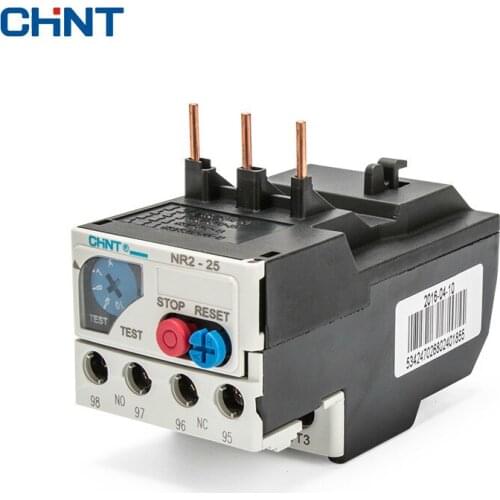 CHINT Heat Relay NR2-25 Overload Protect 220v Heat Protect Relay Heat Overload Relay